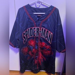 Spider-Man Baseball Jersey XL